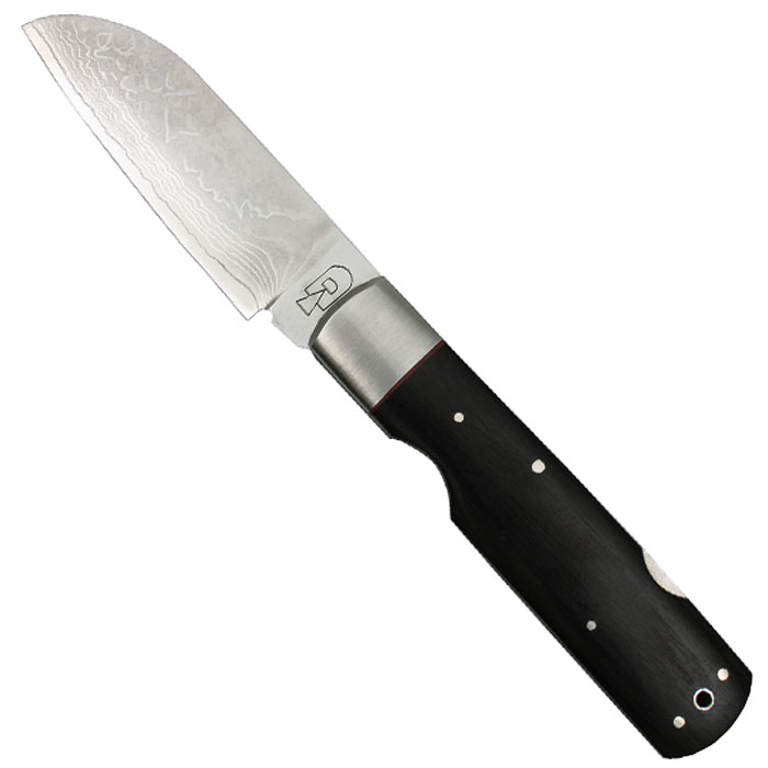univerzální nůž - délka ostří 100 mm, celková délka 250 mm (zavřený), tloušťka čepele 3 mm, hmotnost 220 g. 