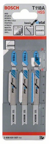 celková délka 92 mm, rozteč zubů 1,1-1,5 mm, oblasti použití: tenké plechy (1,3 mm)