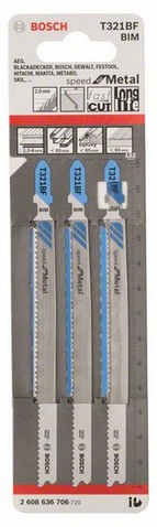 celková délka 132 mm, rozteč zubů 2,0 mm, oblasti použití: středně silné plechy, děrované plechy (2,5-6 mm), sendvičové materiály (<65 mm), tlustostěnné trubky, uzavřené + otevřené profily vč. hliníkových (O <65 mm), sklolaminát/epoxid (<65 mm)
