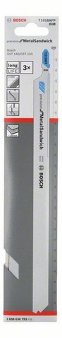 materiál BIM, provedení zubů - zvlněné frézované, celková délka 250 mm, rozteč zubů 1,1 mm