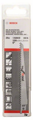 rozteč zubů 4,3 mm, oblasti použití: Konstrukční dřevo (< 100 mm), dřevěné stěny (< 100 mm), desky: dřevotřískové, dřevovláknité desky střední hustoty (MDF) (6-60 mm), překližka, plast (< 100 mm), speciálně pro řez zanořením