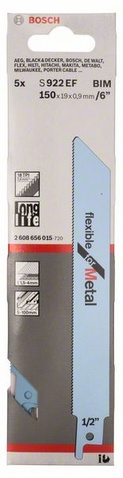 provedení zubů - rozvedené frézované, rozteč zubů 1,4 mm, oblasti použití: tenké plechy (1,5-4 mm), roury/profily (O <100 mm)
