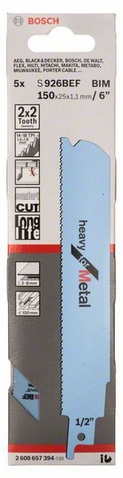 provedení zubů - patentovaná geometrie zubů 2x2, rozteč zubů 1,4-1,8 mm, oblasti použití: Středně silné až silné plechy (3-8 mm), tenkostěnné uzavřené a otevřené profily a roury (< 100 mm). Jemné, přesné řezy s přesnými úhly
