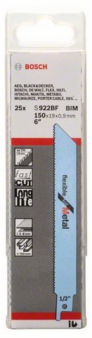 provedení zubů - rozvedené frézované, rozteč zubů 1,8 mm, oblasti použití: silné plechy (3-8 mm), masivní roury/profily (O <100 mm), rychlý řez