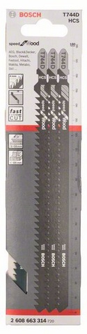 celková délka 180 mm, rozteč zubů 4 mm, oblasti použití: Měkké dřevo/desky(5-135 mm), silné stavební dřevo, sendvičové materiály