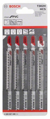 celková délka 132 mm, oblasti použití: Čisté řezy do trubek a profilů z PVC, PA, PS (3-65 mm)