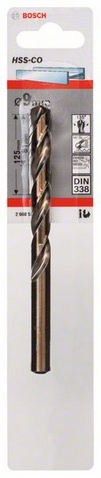 Průměr (D) 9 mm, Pracovní délka (L1) 81 mm, Celková délka (L2) 125 mm 