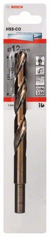 Průměr (D) 12 mm, Pracovní délka (L1) 101 mm, Celková délka (L2) 151 mm 