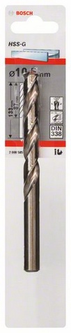 Průměr (D) 10,5 mm, Pracovní délka (L1) 87 mm, Celková délka (L2) 133 mm 