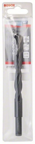 Průměr (D) 12 mm, Pracovní délka (L1) 101 mm, Celková délka (L2) 151 mm, Průměr stopky (d) 10 mm