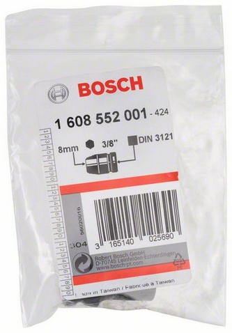 Vnější průměr (D1) 19 mm, Šířka ploché části 8 mm, Vnější průměr (D2) 13,8 mm, Délka (L) 34 mm, Pro závity M 5