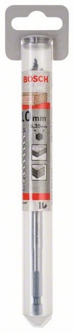 Průměr (D) 10 mm, Pracovní délka (L1) 95 mm, Celková délka (L2) 160 mm, Velikost klíče (d) 6,35 mm, Velikost klíče (d) palce 1/4

