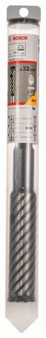 Průměr (D) 32 mm, pracovní délka (L1) 120 mm, Celková délka (L2) 300 mm, průměr stopky (d) 10 mm