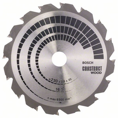 230 x 2,8/1,8 x 30 mm, 16 