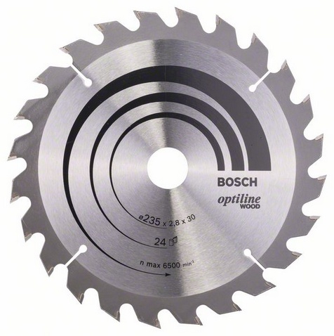 235 x 2,8/1,8 x 30 mm, 24