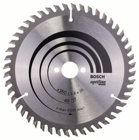 160 x 2,6/1,6 x 20 mm, 48 