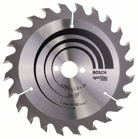 160 x 1,8/1,2 x 20 mm, 24 