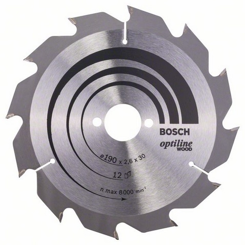 190 x 2,6/1,6 x 30 mm, 12