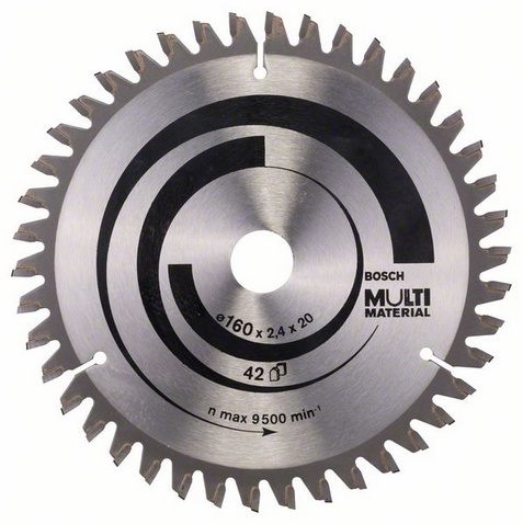 160 x 2,4/1,8 x 20 mm, 42 