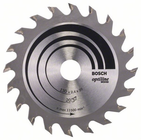130 x 2,4/1,4 x 20 mm, 20 