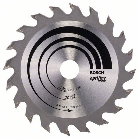 140 x 2,4/1,4 x 20 mm, 20 