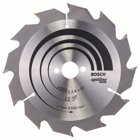 160 x 2,6/1,6 x 20 mm, 12 