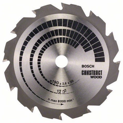 190 x 2,6/1,6 x 20 mm, 12 

