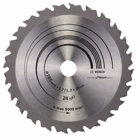 165 x 1,7/1,2 x 20 mm, 24 