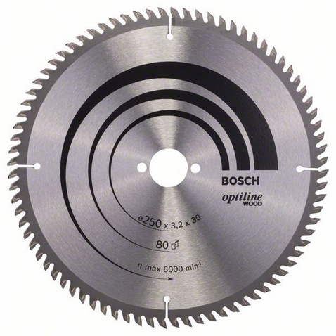 250 x 3,2/2,2 x 30 mm, 80