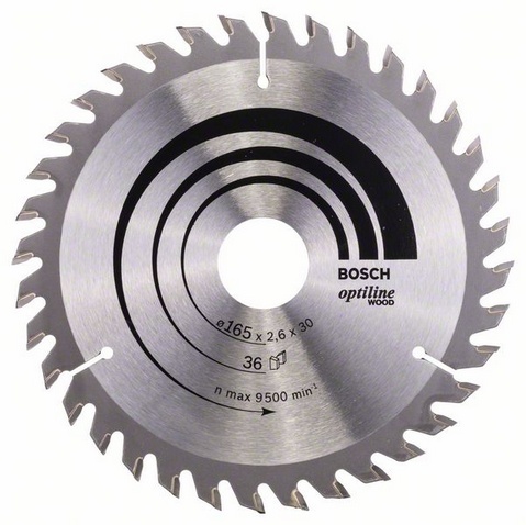 165 x 2,6/1,6 x 30 mm, 36 