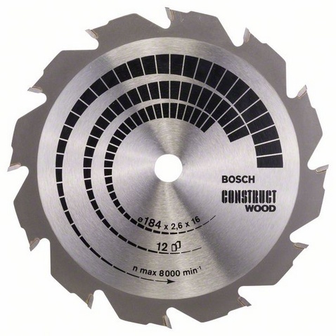 184 x 2,6/1,6 x 16 mm, 12 
