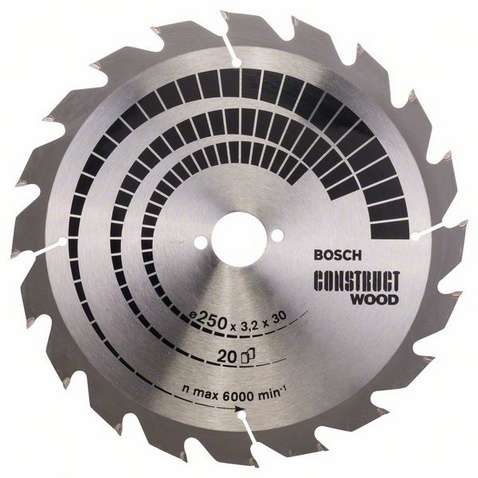 250 x 3,2/2,2 x 30 mm, 20 