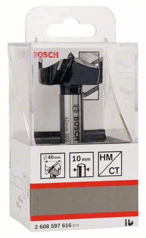 Průměr (D) 40 mm, Celková délka (L2) 90 mm, Průměr stopky (d) 10 mm 
