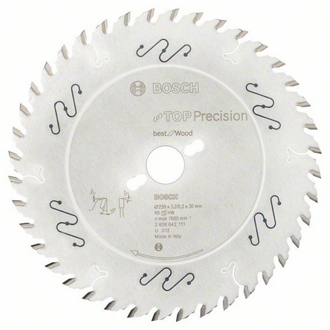 250 x 3,2/2,2 x 30 mm, 40 HW