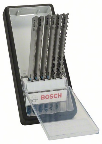 sada obsahuje: 2 ks. - T 318 AF Flexible for Metal / 2 ks. - T 318 BF Flexible for Metal / 2 ks. - T 345 XF Progressor for Wood and Metal