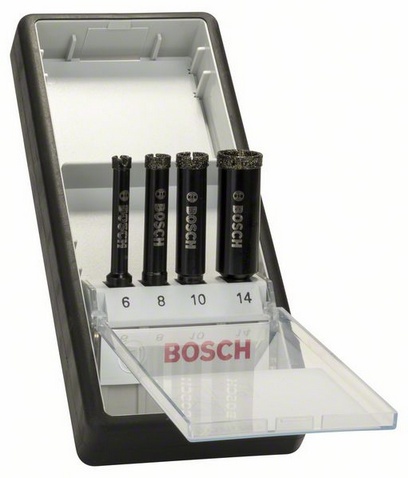 Průměr 6,0 / 8,0 / 10,0 / 14,0 mm, Pracovní délka 35 mm, Celková délka 65 mm, Průměr stopky 7,8 mm