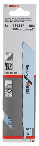 provedení zubů - rozvedené frézované, rozteč zubů 1,4 mm, oblasti použití:  tenké plechy (1,5-4 mm), roury/profily (O <100 mm) 