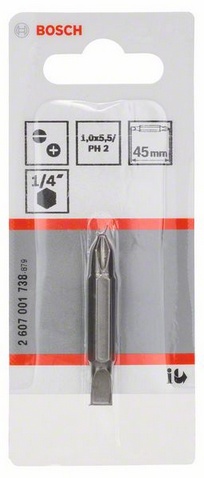 Obsah sady: PH2 - 1,0x5,5 Délka 45 mm