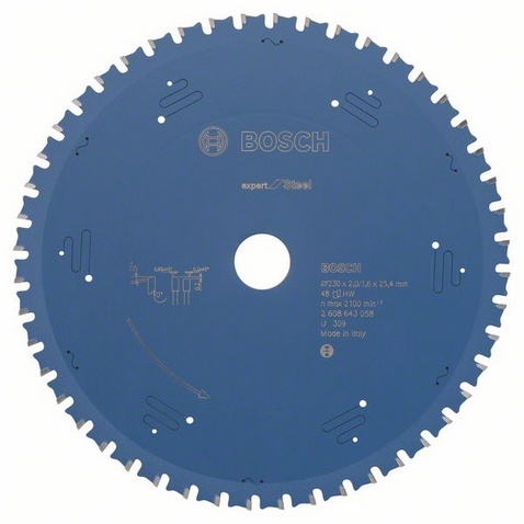 230 x 2,0/1,6 x 25,4 mm, 48 HW