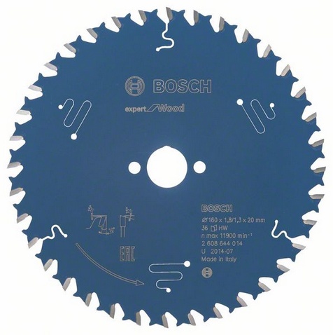 160 x 1,8/1,3 x 20 mm, 36 HW