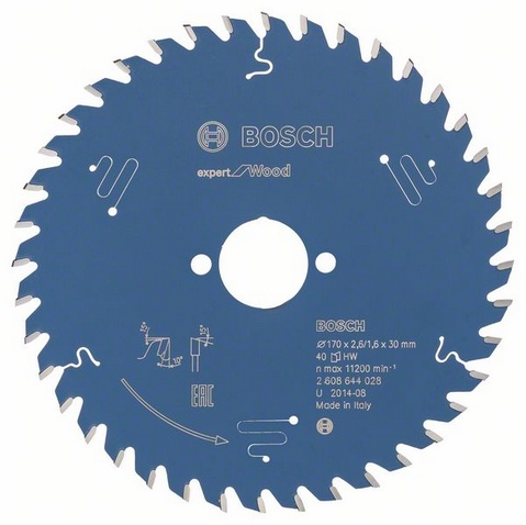 170 x 2,6/1,6 x 30 mm, 40 HW
