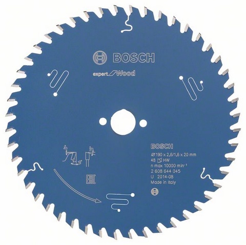 190 x 2,6/1,6 x 20 mm, 48 HW