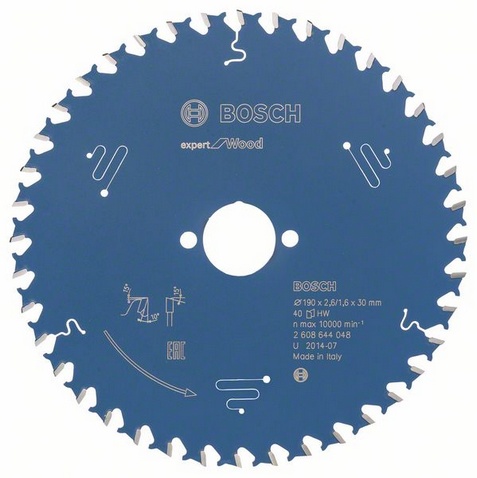 190 x 2,6/1,6 x 30 mm, 40 HW