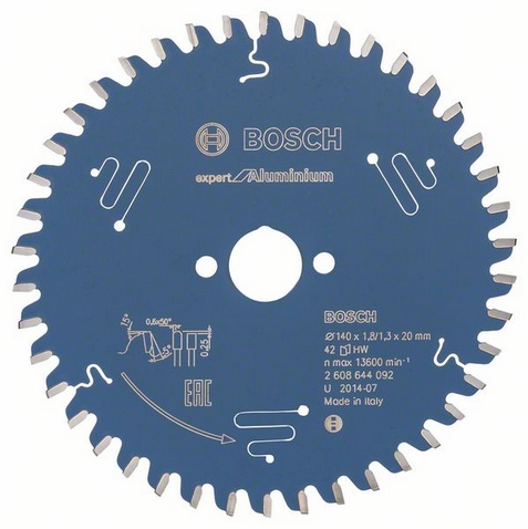 140 x 1,8/1,3 x 20 mm, 42 HW