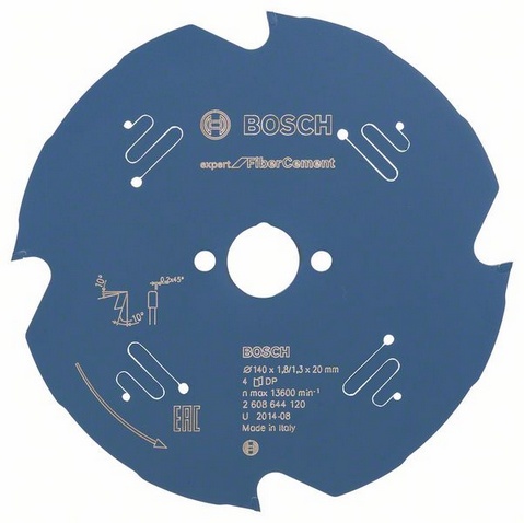 140 x 1,8/1,3 x 20 mm, 4 DP
