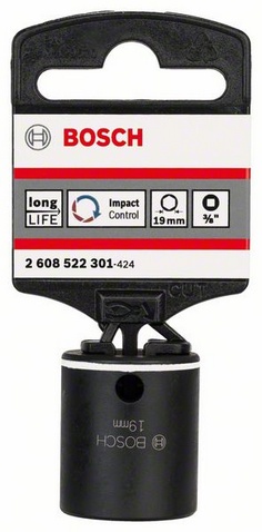 Vnější průměr (D1) 14,5 mm, Šířka ploché části 19 mm, Vnější průměr (D2) 25,85 mm, Délka (L) 30 mm, Pro závity M 12