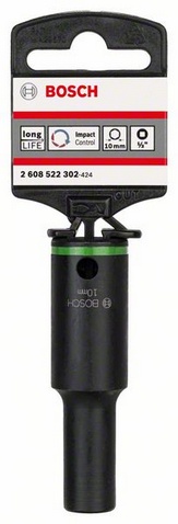 Vnější průměr (D1) 15 mm, Šířka ploché části 10 mm, Vnější průměr (D2) 22 mm, Délka (L) 77 mm, Pro závity M 6