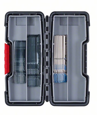 sada obsahuje: 10 ks. - T 119 BO Basic for Wood / 10 ks. - T 111 C Basic for Wood / 10 ks. - T 118 A Basic for Metal