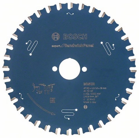 190 x 2,0/1,6 x 30 mm, 36 HW