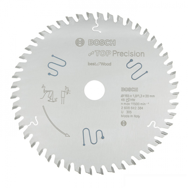 165 x 1,8/1,3 x 20 mm, 48 HW